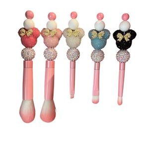 Charming Minnie Mouse Makeup Brush Set